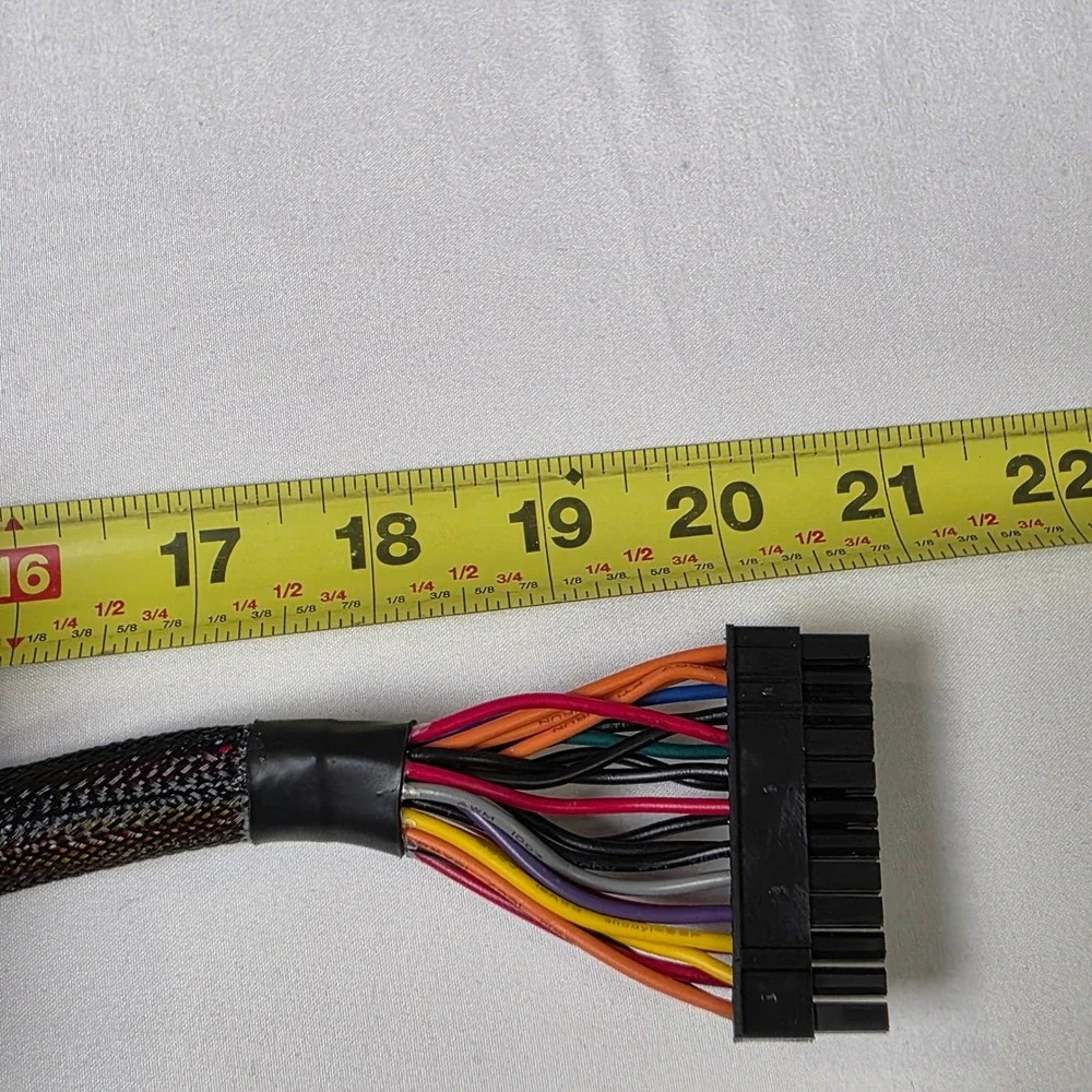 ATX 24 Pin Power Supply Cable with 12v AUX 8 or 4 pin (4+4)‎ 21